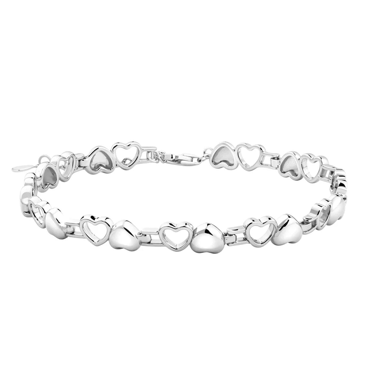 Neat Heart Charm Bracelet