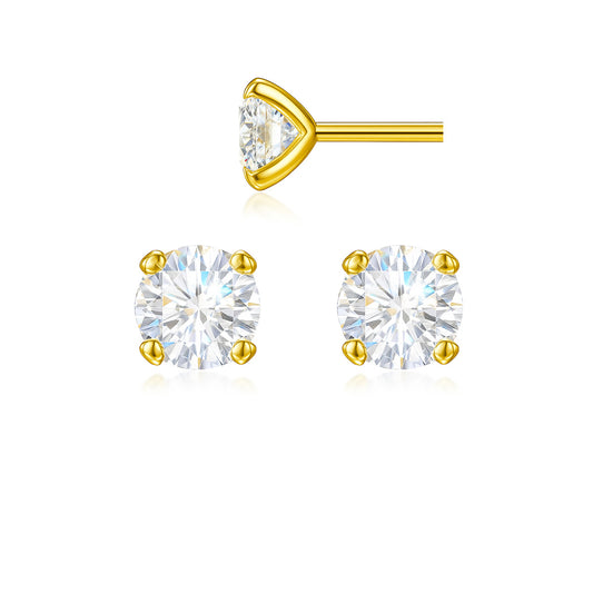 Gold Studs - 10mm