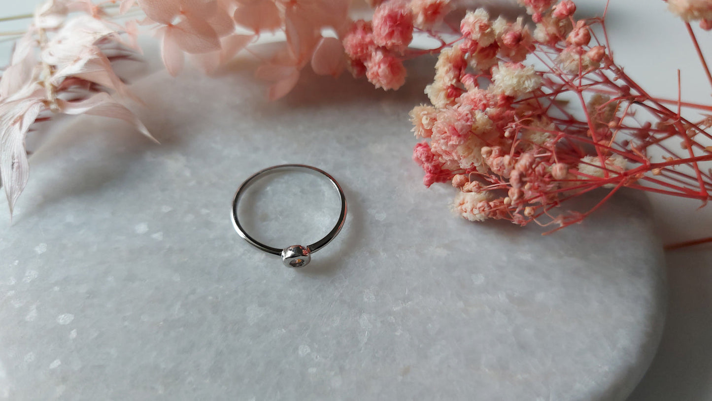 Modern Silver Ring