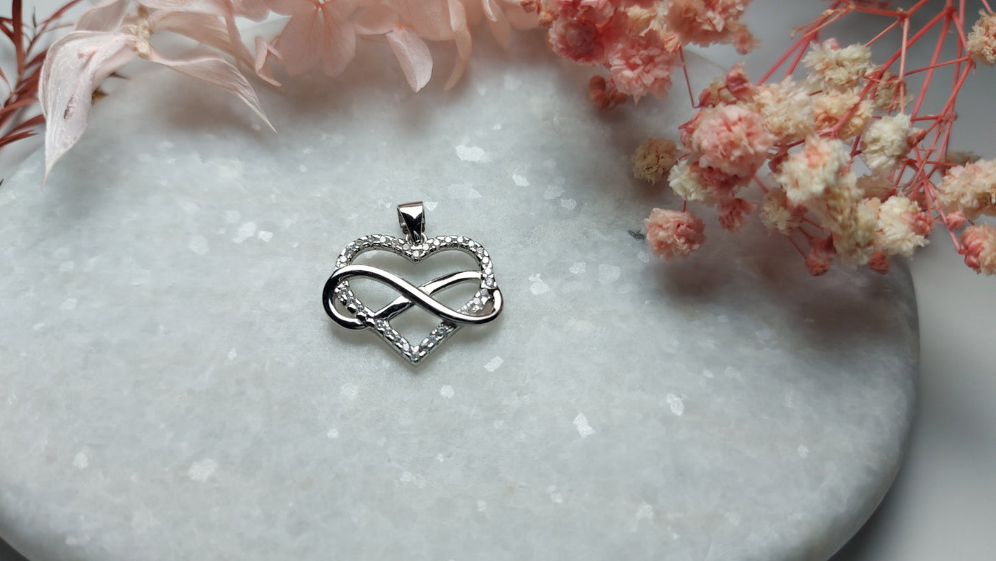 Sparkling Infinite Love Pendant