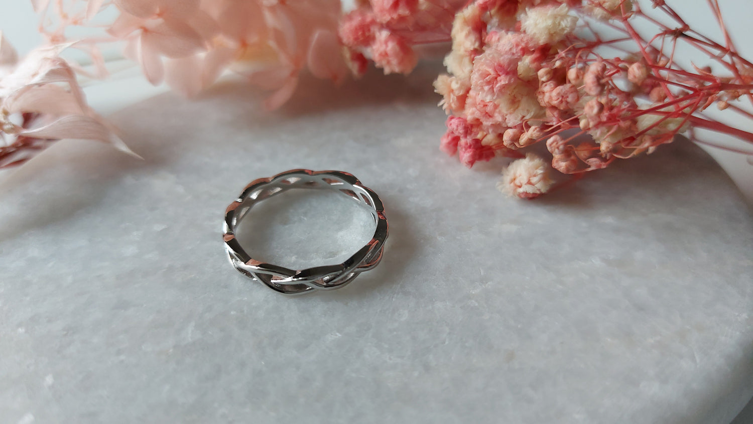 Silver Knot Ring - Amona Jewellery