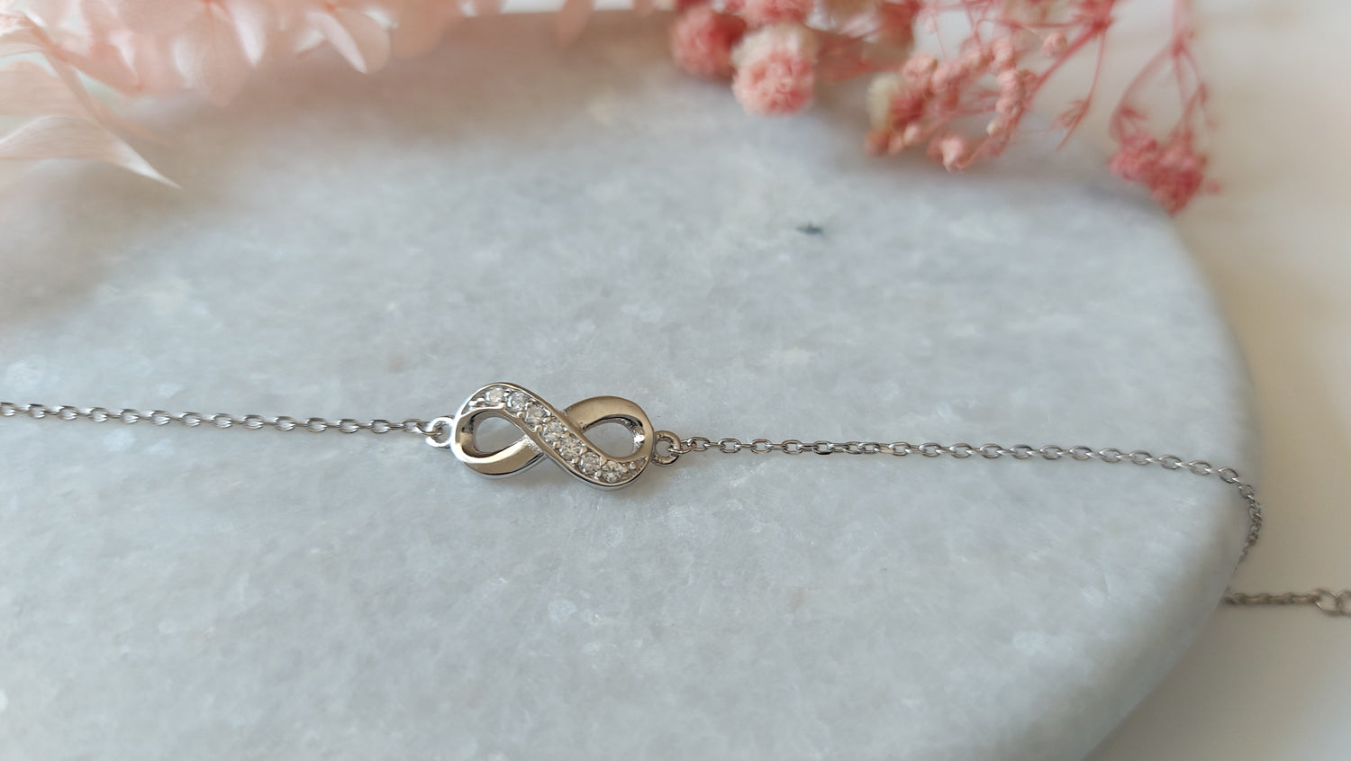Infinite Zirconia Bracelet - Amona Jewelry