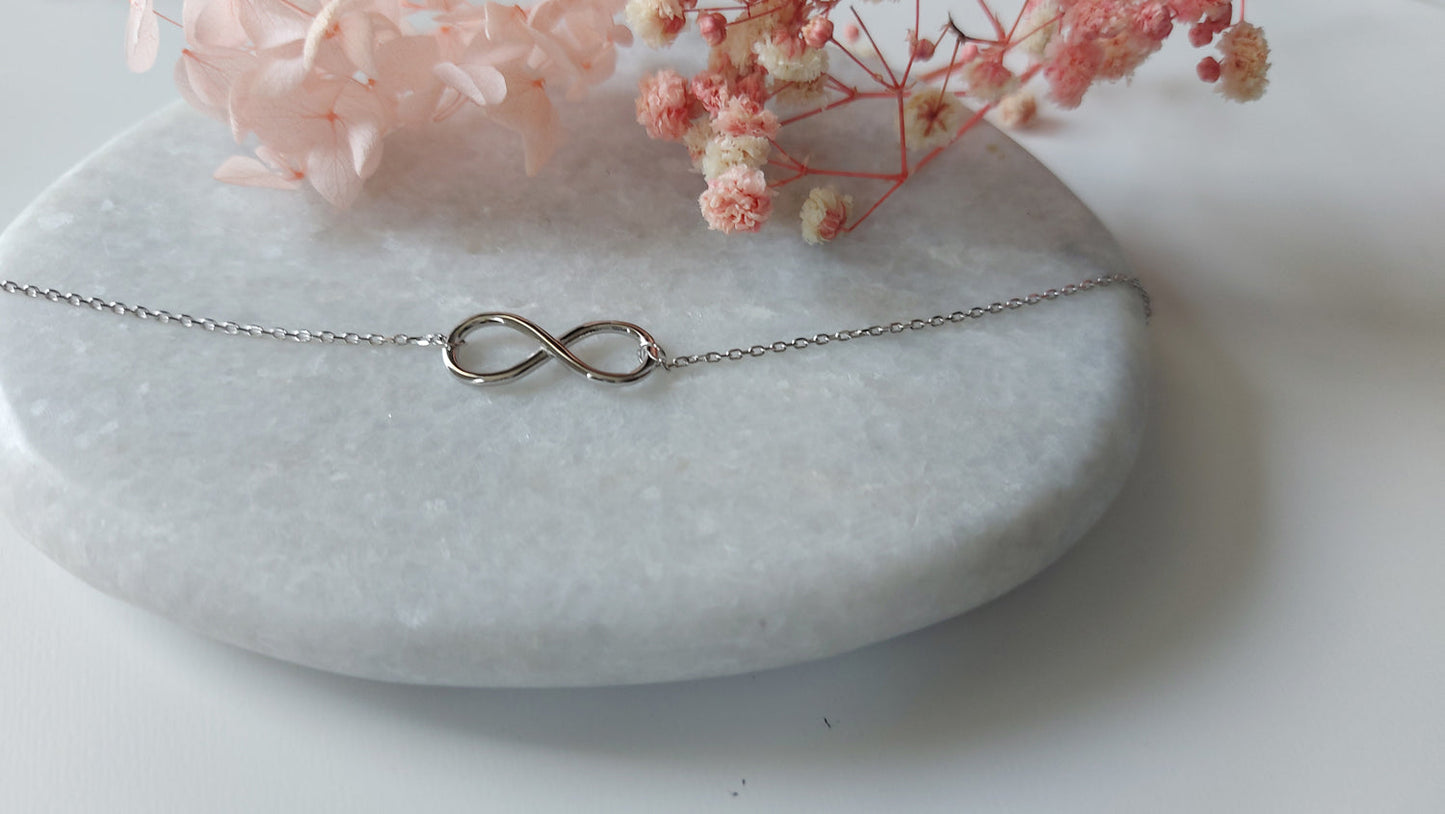 Silver Infinity Necklace