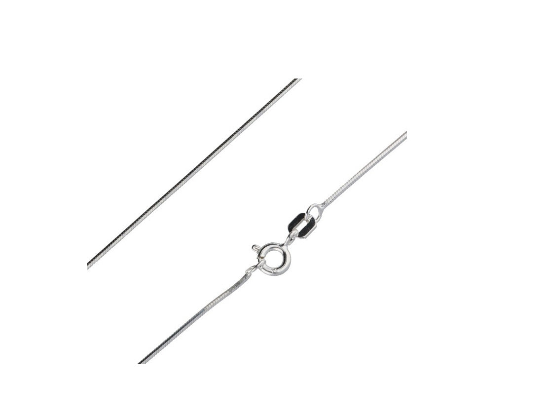 Silver Snake Chaing 45 cm - Amona Jewellery