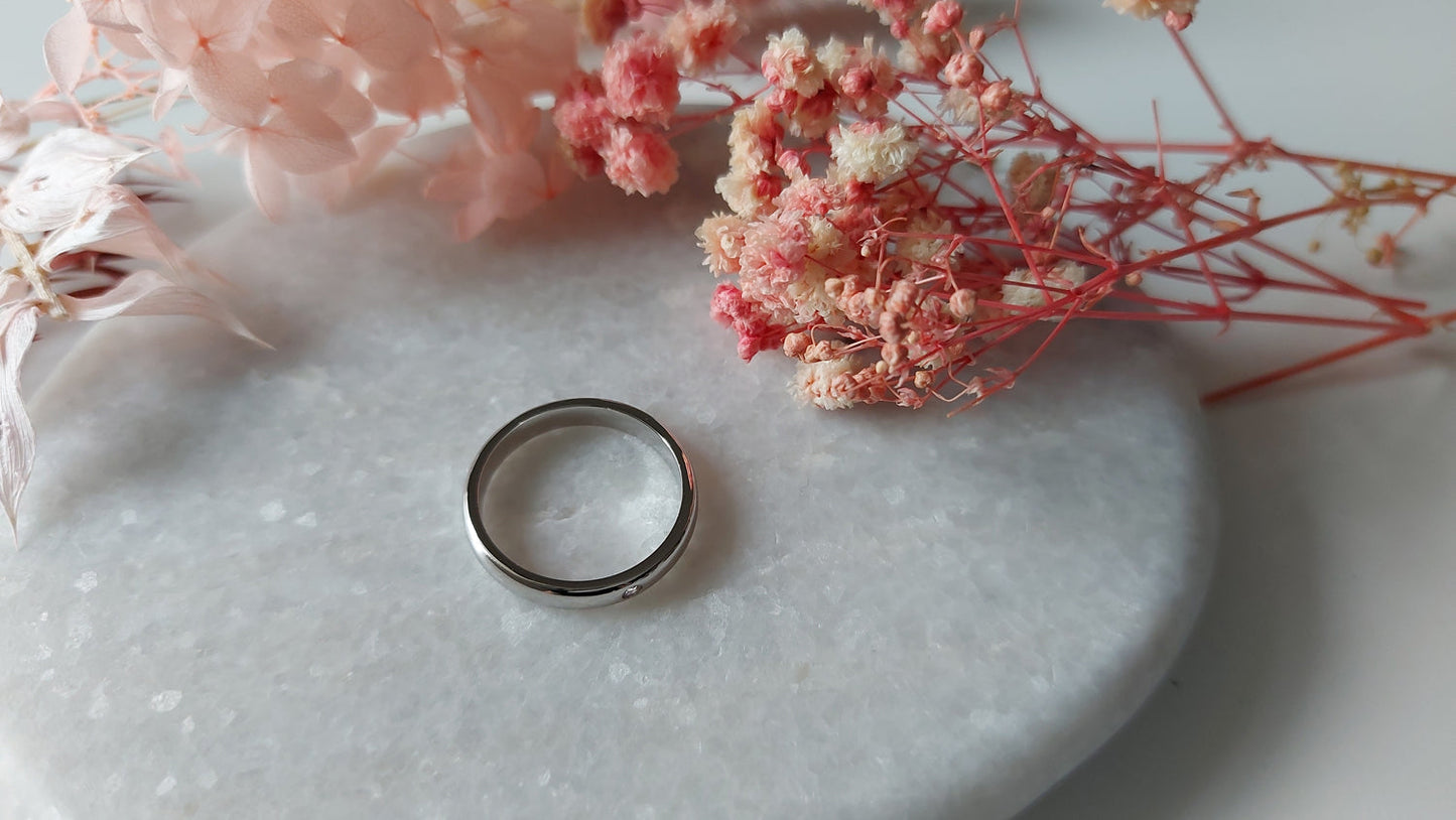 Plain Silver Ring
