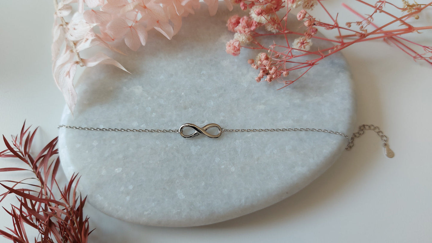 Silver Infinity Bracelet