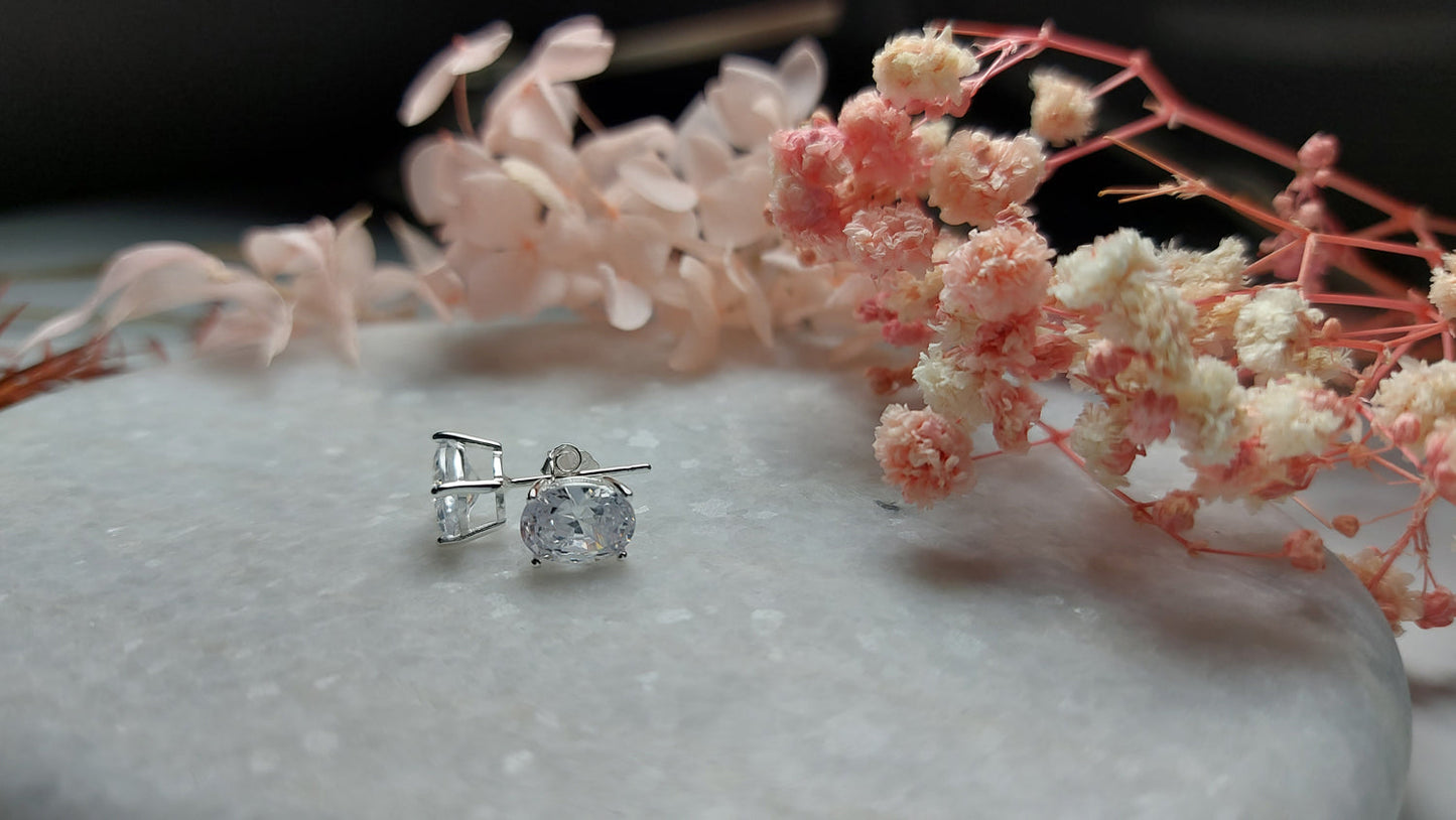 Classic Zirconia Earrings