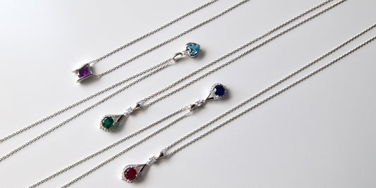 A Guide to Caring for Your Silver Jewelry with Synthetic Ruby, Emerald, Sapphire, Topaz, and Amethyst