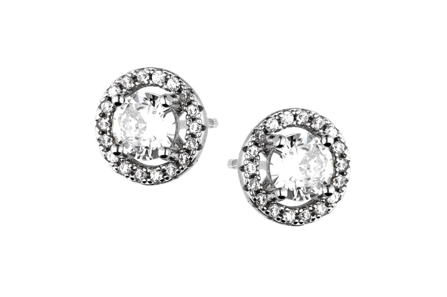 Classic Silver Stud Earrings