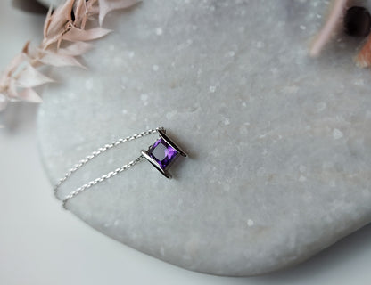 Amethyst Necklace - Amona Jewelry