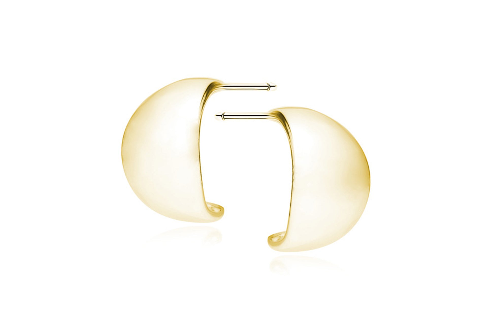 Gold Hoop Earrings - Amona Jewellery