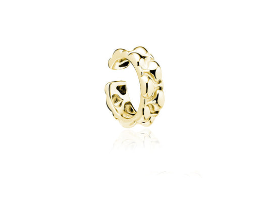 Gold Plated Cuff Earring - Amona Jewelry