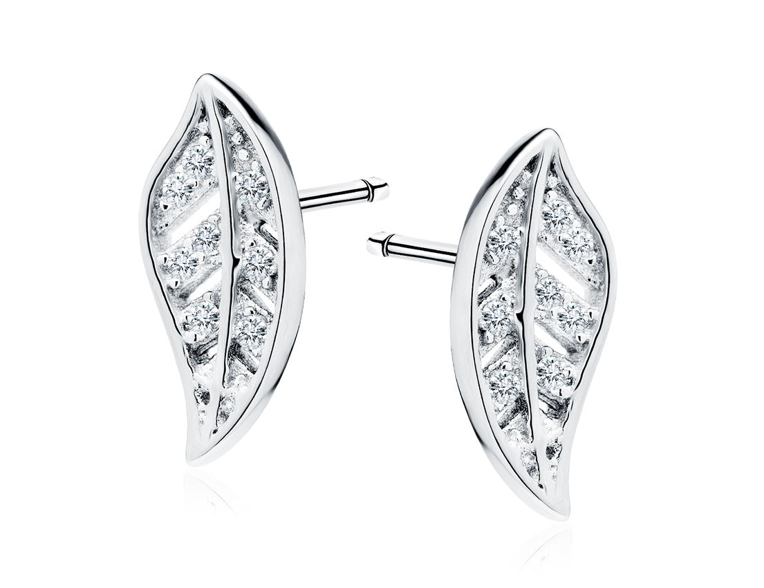 Leaf Earrings - Amona Jewelry