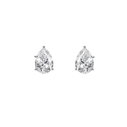Pear Shape Zirconia Earrings - Amona Jewelry