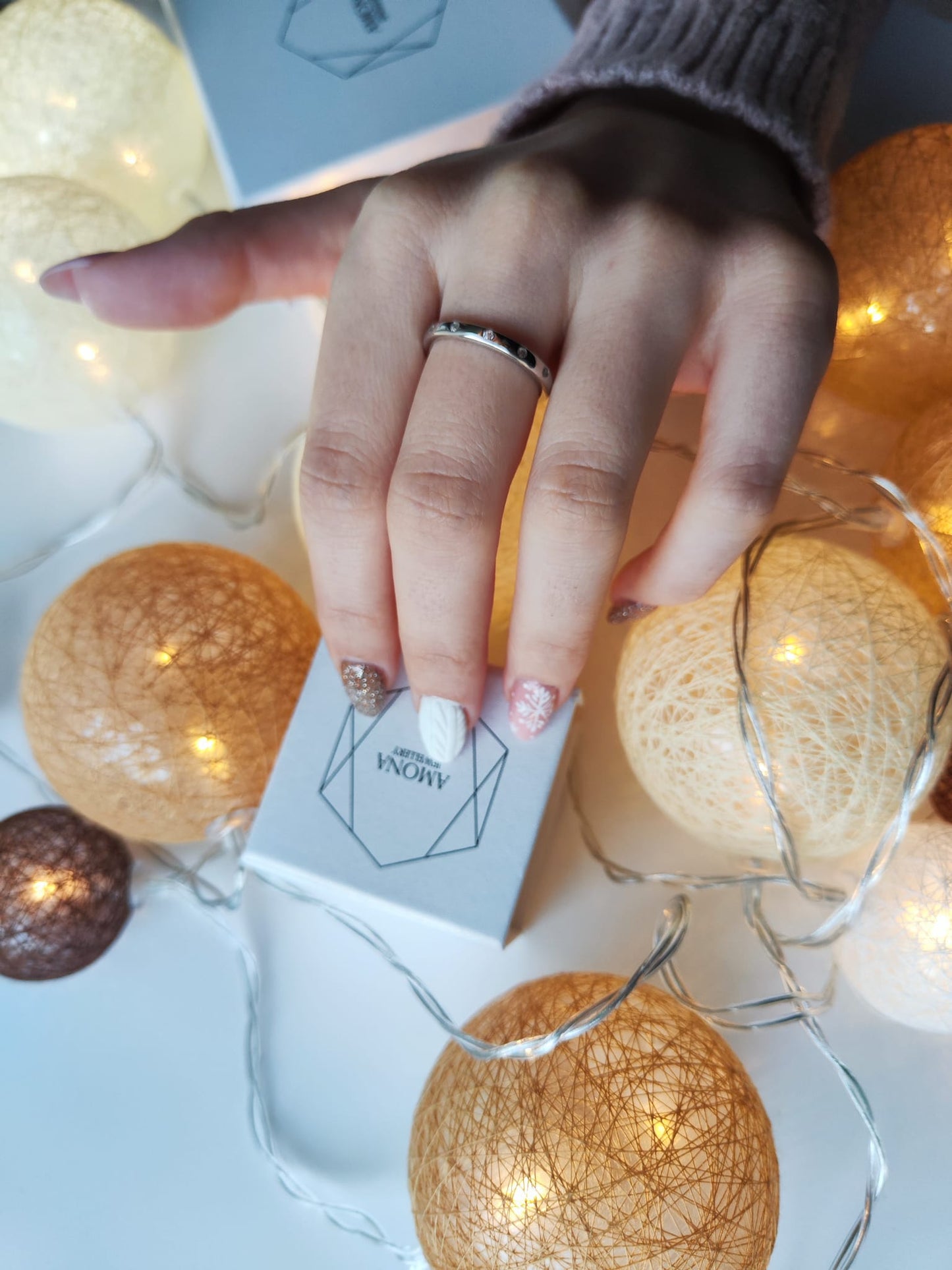 Everyday Silver Zirconia Ring