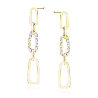 Gold Chain Earrings