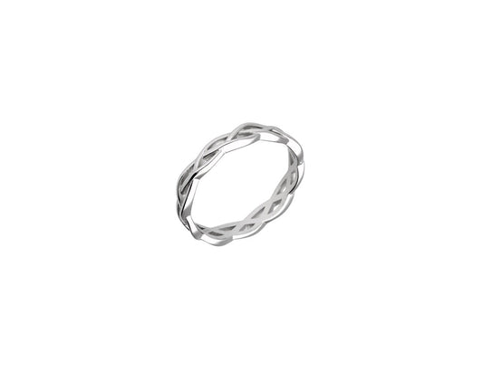 Silver Knot Ring - Amona Jewellery