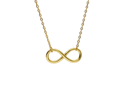 Gold Infinity Necklace - Amona Jewelry