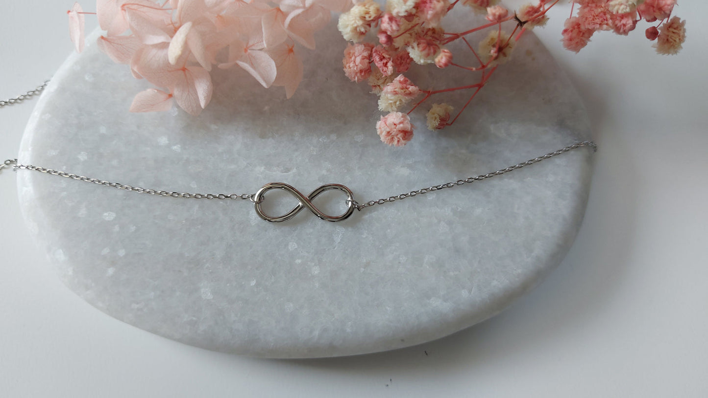 Silver Infinity Necklace