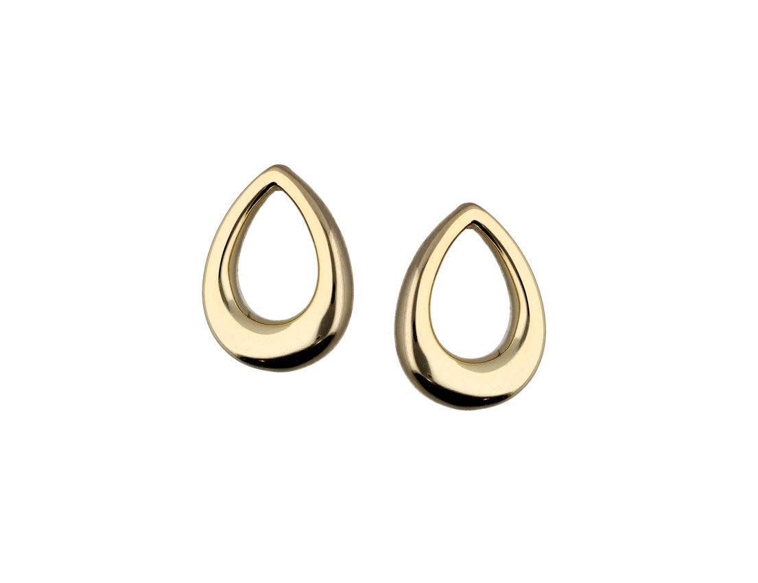 Golden Droplets Stud Earrings - Amona Jewelry