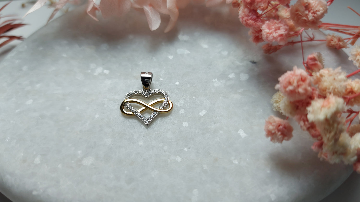 Imperial Infinity Love Pendant - Amona Jewelry