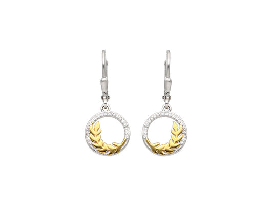 Leaf of Luxury Earrings - Amona Jewellery