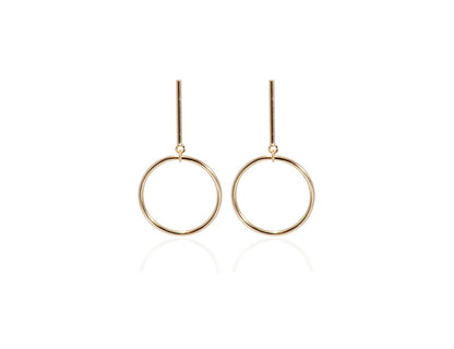 Dangle Earrings 18K Gold Plated - Amona Jewellery