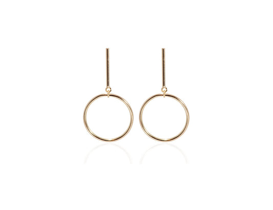 Dangle Earrings 18K Gold Plated - Amona Jewellery