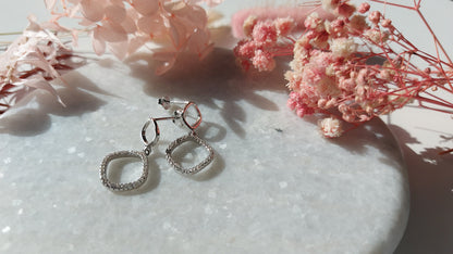 Dangle SIlver Earrings - Amona Jewellery
