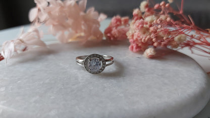 Classic CZ Ring - Amona Jewelry